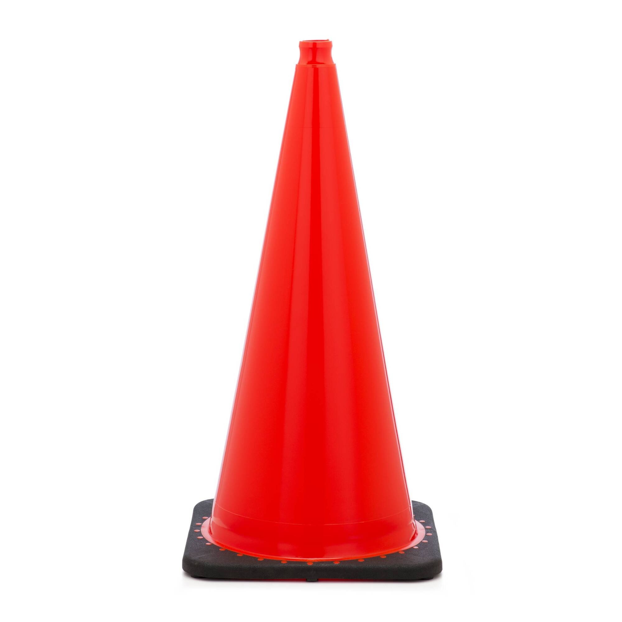 Mutual Industries 17722-28-10 Traffic Cone 28"10Lb Org Plain